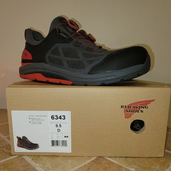 Red Wing Shoes Other - Red Wing Safety Shoes Style 6343 Men's Size 9.5